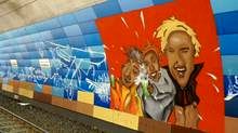 Verschiedene: Graffiti Stadtbahnhof Bermudadreieck (2004)